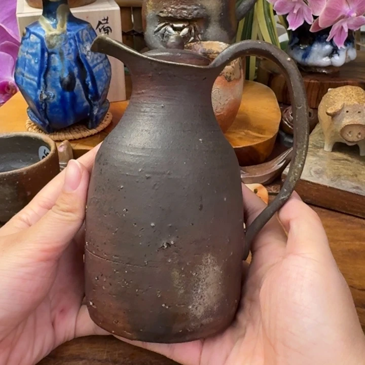 铃木美基备前烧水注福利一口价