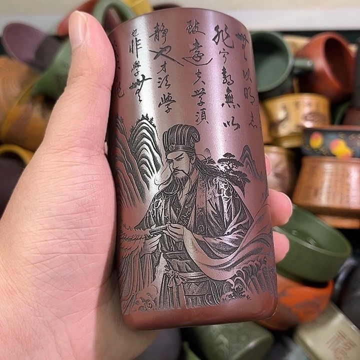 茶杯紫砂全手工紫砂主人杯