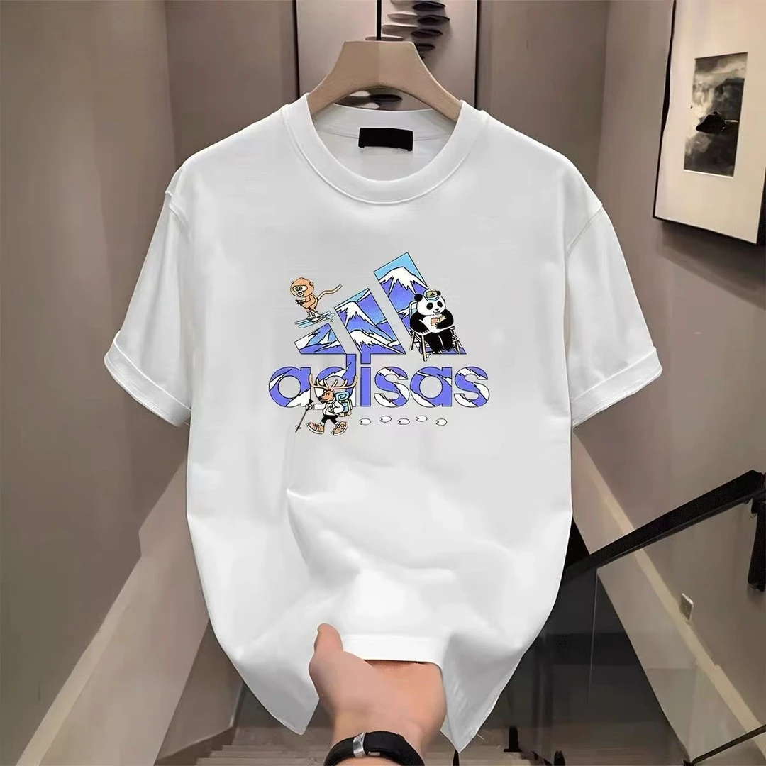 【一折粉丝福利】潮牌男女同款圆领百搭T恤