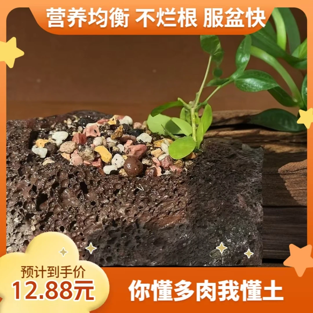 多肉专用（70%颗粒土）买5斤送4.5斤  多肉绿植专用