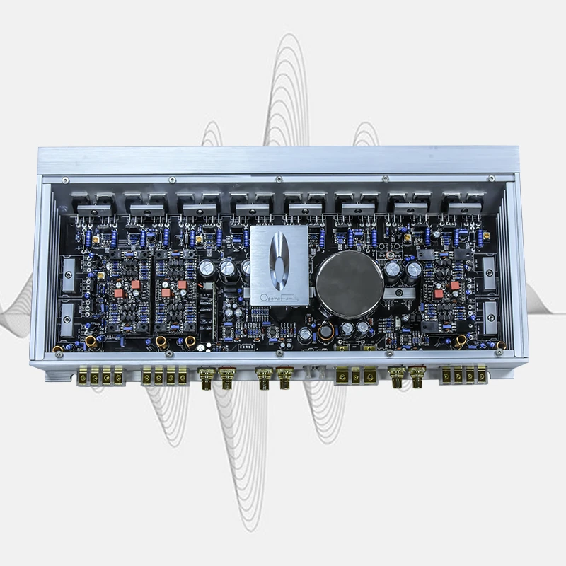 歌剧世家CL76六路汽车功放车载大功率功放调音汽车音响升级推喇叭