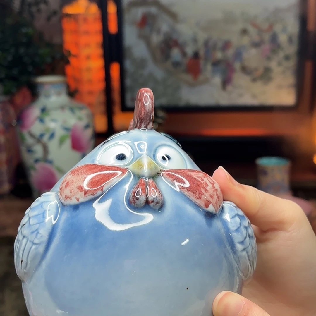陶摆件大鸡公666666