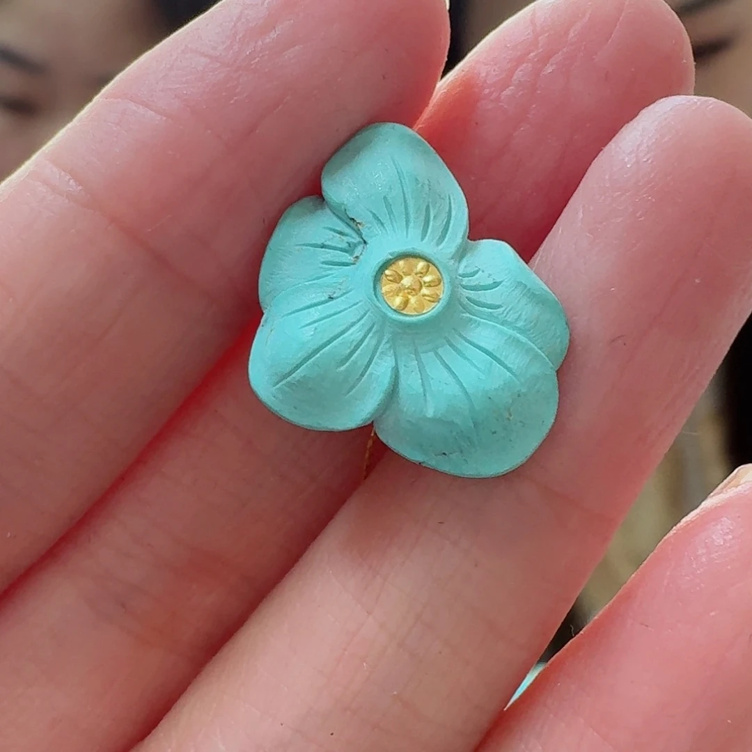 绿松石珠宝奇石未镶嵌