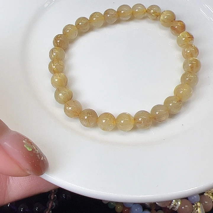 水晶手链未镶嵌手串