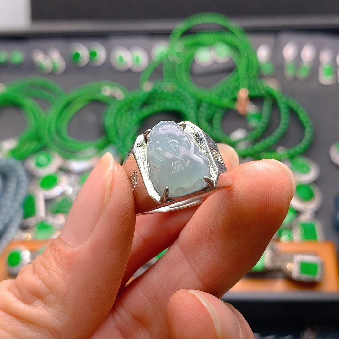 未镶嵌手链翡翠翡翠