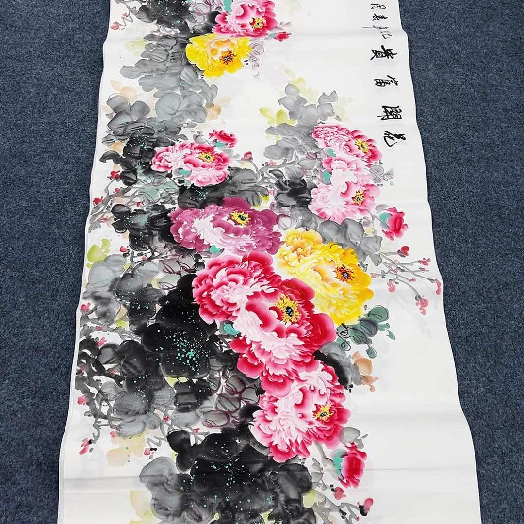 国画纯手绘作品欣赏图