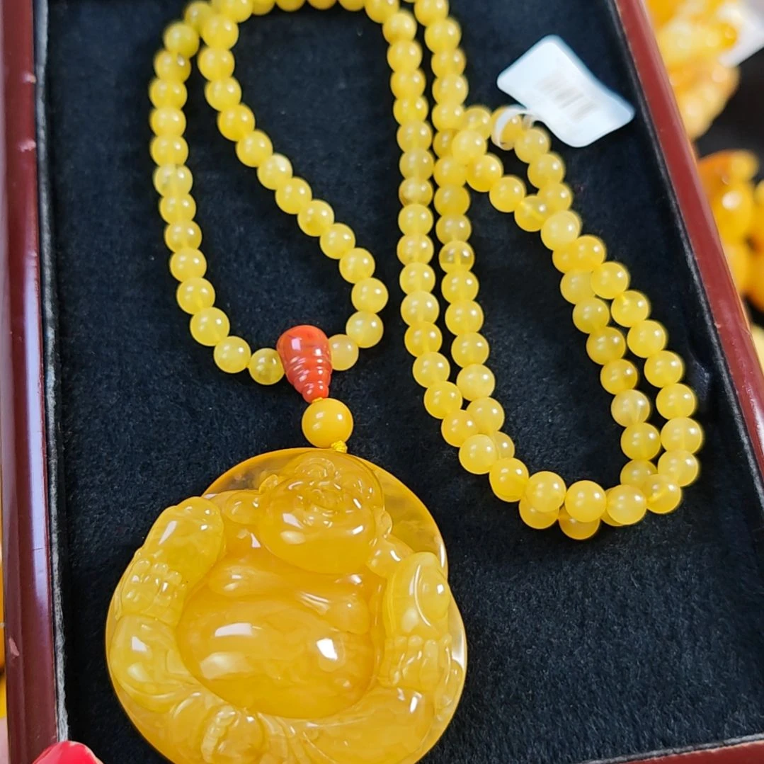 蜜蜡吊坠(赠链)未镶嵌
