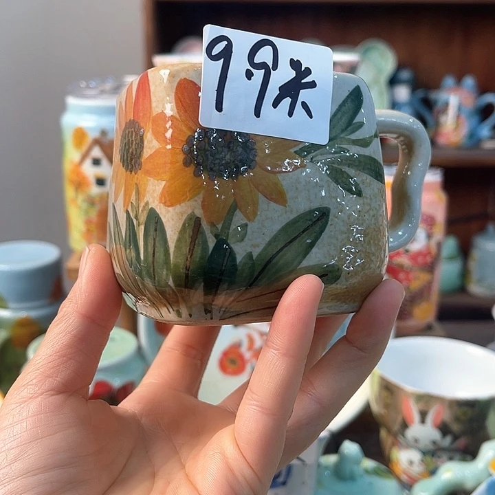 陶景德镇釉下手绘陶瓷