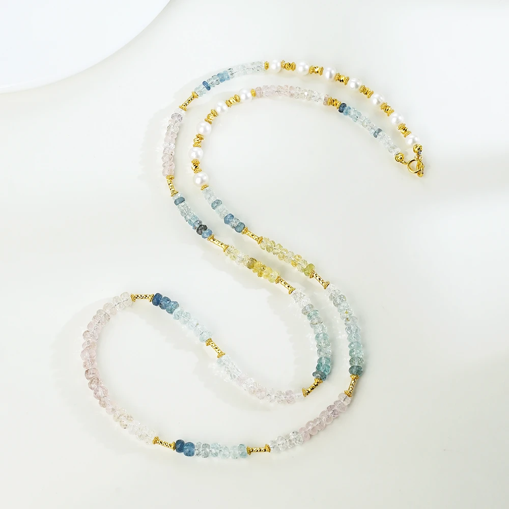 【秘境】银925粉摩根石项链（60公分）44215