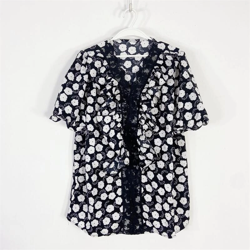 【77衣橱】KD5787精品女装上衣短袖T恤气质轻奢【红人上新】