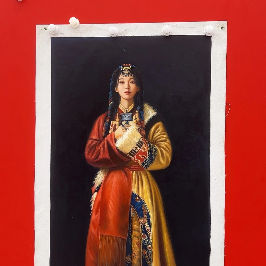 国画二郎展览原作