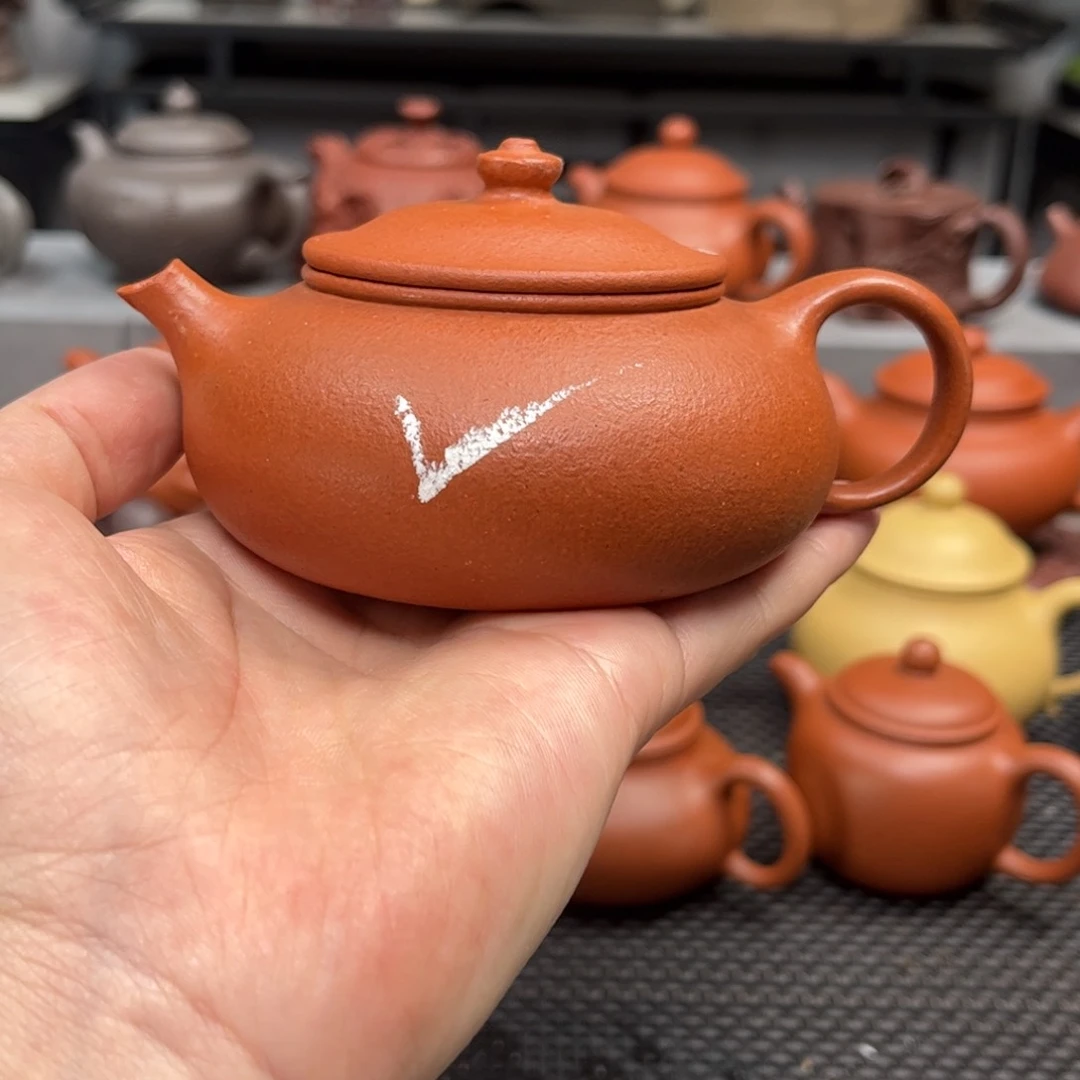 紫砂茶壶紫砂艺术茶具套装红降坡