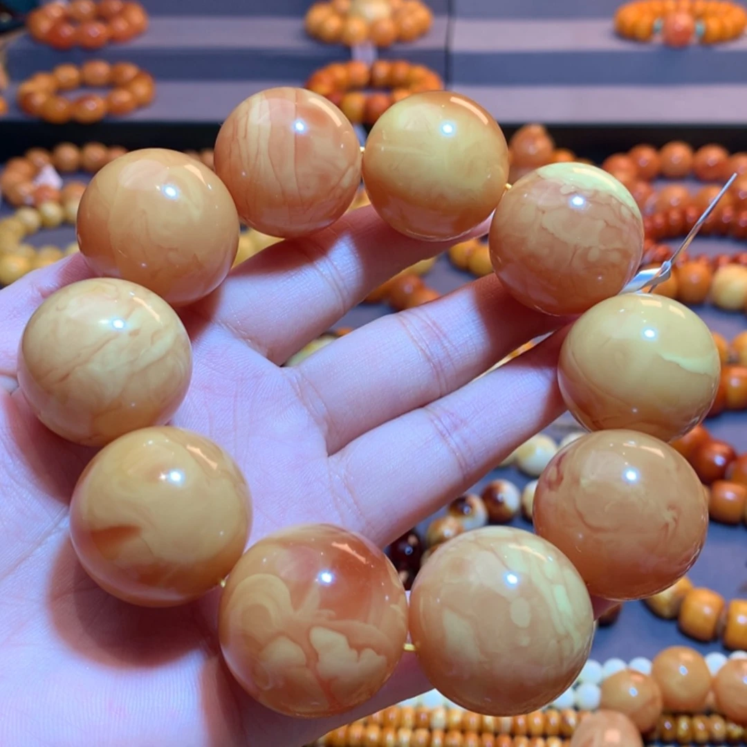 【闪购商品】手串蜜蜡未镶嵌蜜蜡手串