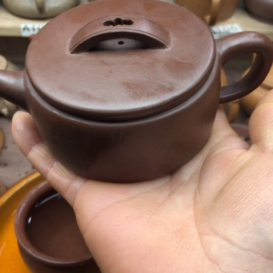 茶壶紫砂紫泥汗瓦150豪升左右