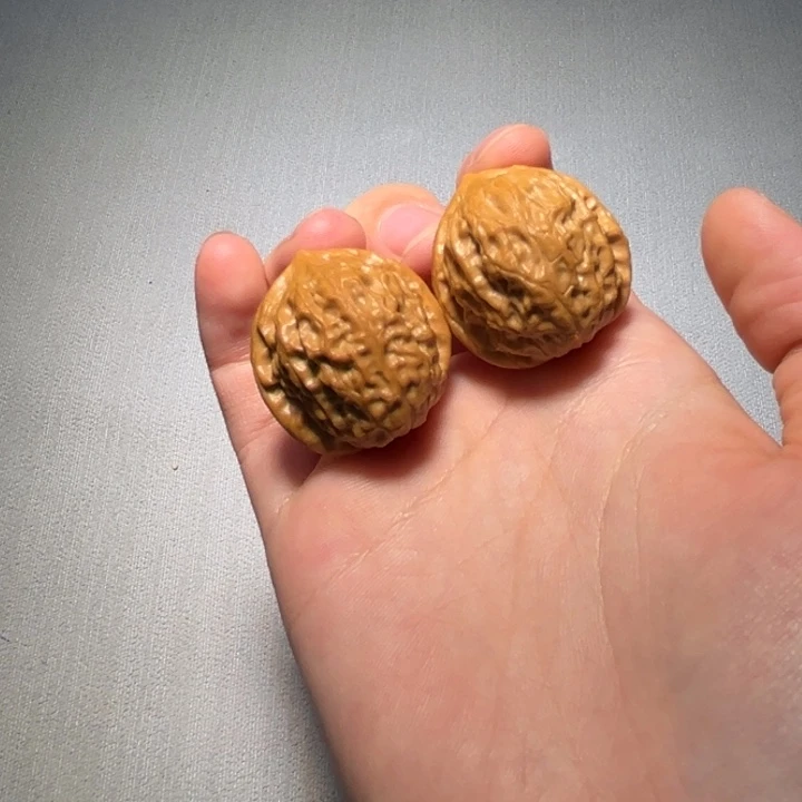 文玩核桃把件野白010