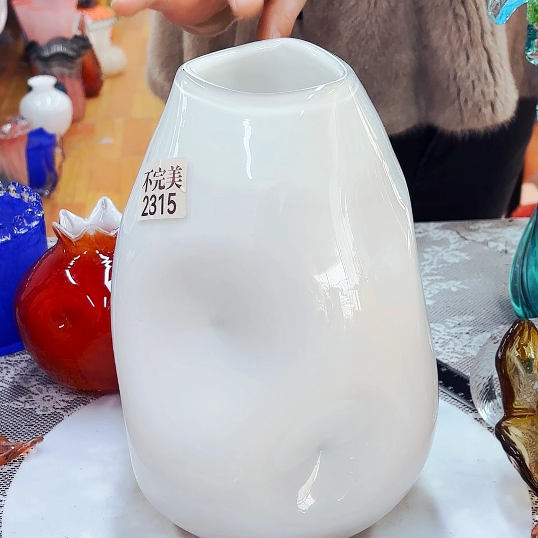 福利不退不换琉璃花瓶花器艺术品