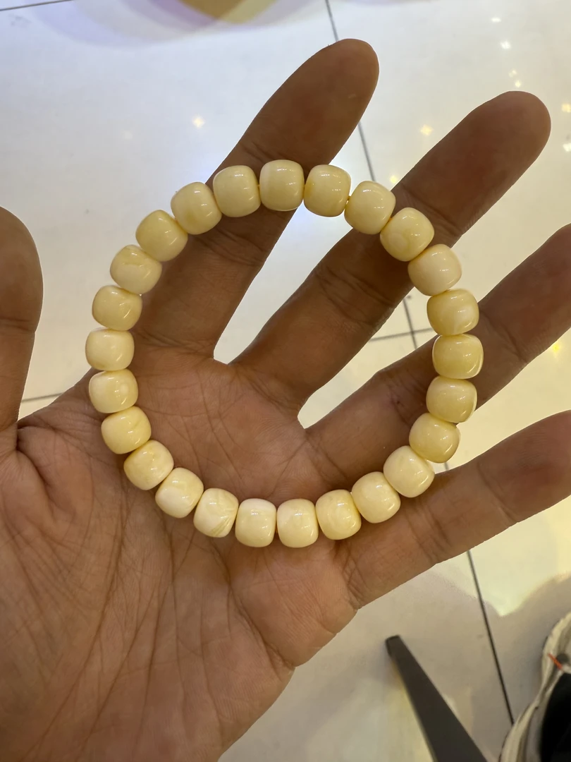 天然琥珀蜜蜡精工老型串