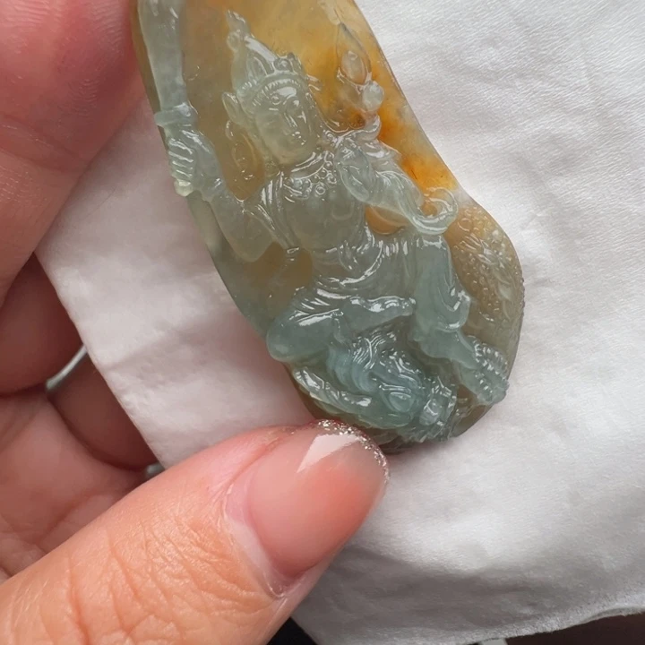 定制翡翠未镶嵌包抛光