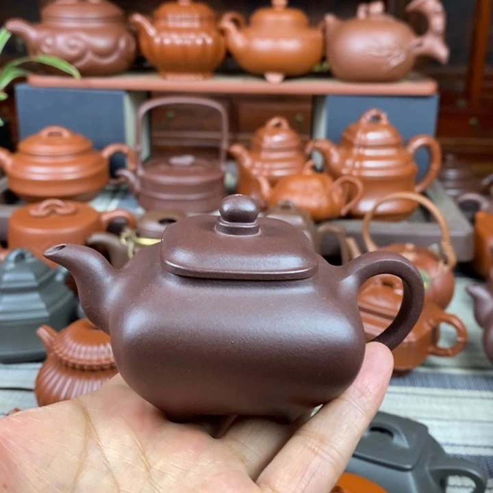 紫砂茶壶全手工传炉130-260cc原矿老紫泥特价