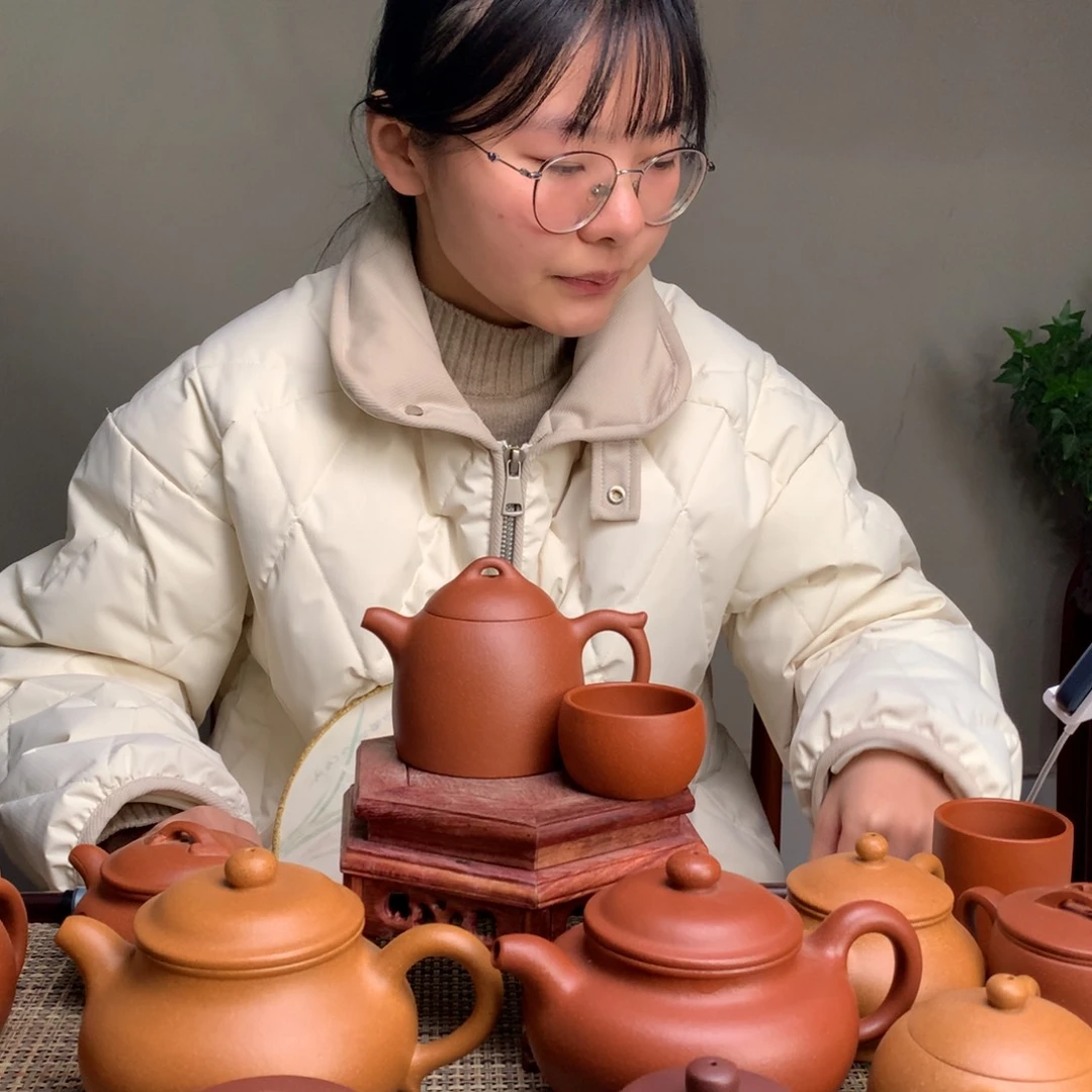 紫砂茶壶金*鱼宜兴紫砂壶茶壶原矿紫砂壶