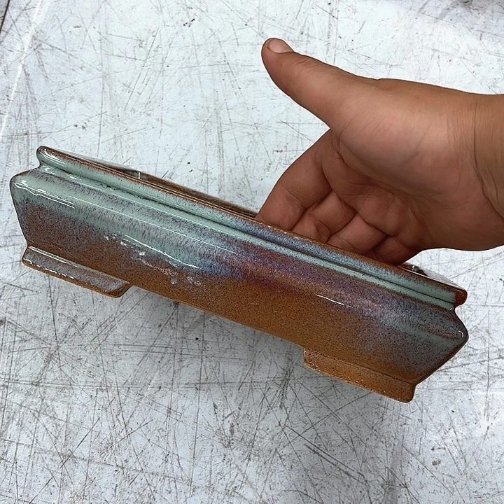 紫砂花盆紫砂的味道很好喝的