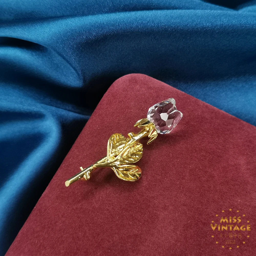 施华洛vintage追忆小玫瑰胸针[2503241-081]