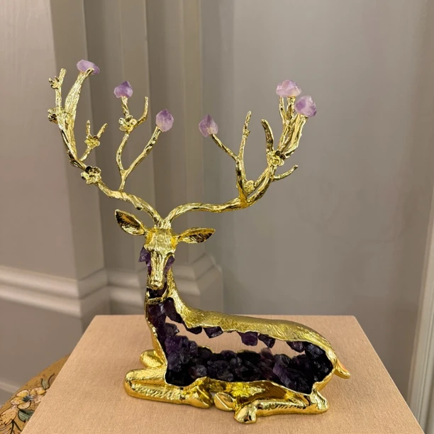 【本尼家】AP461鹿摆件趴款24*7*26cm