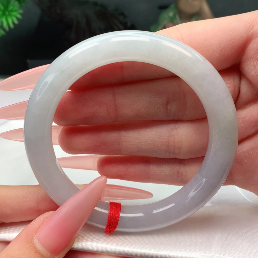 未镶嵌手镯翡翠圆条55