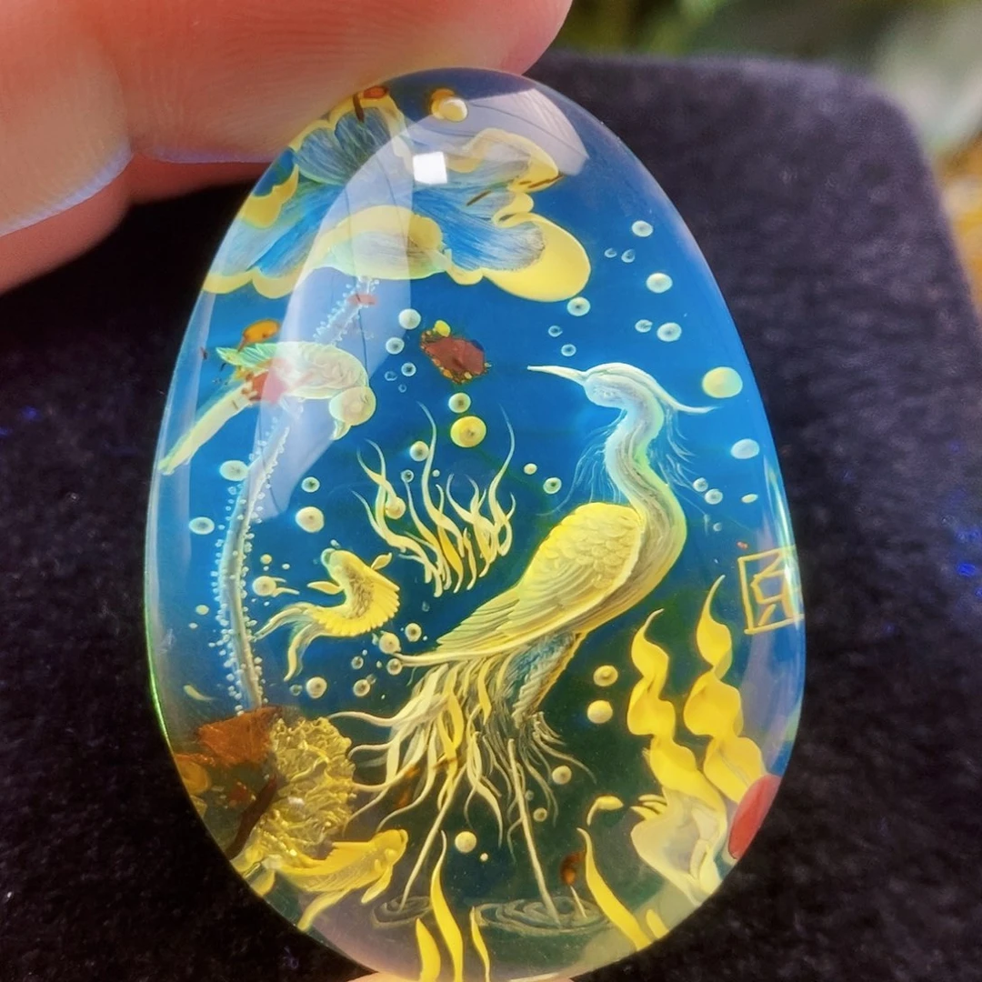 【闪购商品】金珀吊坠(不含链)未镶嵌