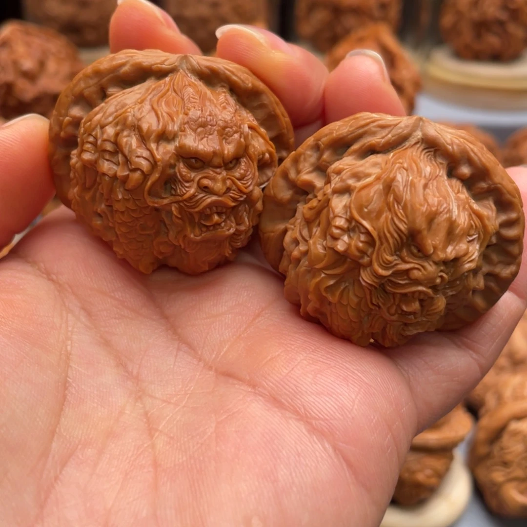 手串/手链核桃龙腾盛世白狮子核桃 不包含邮费