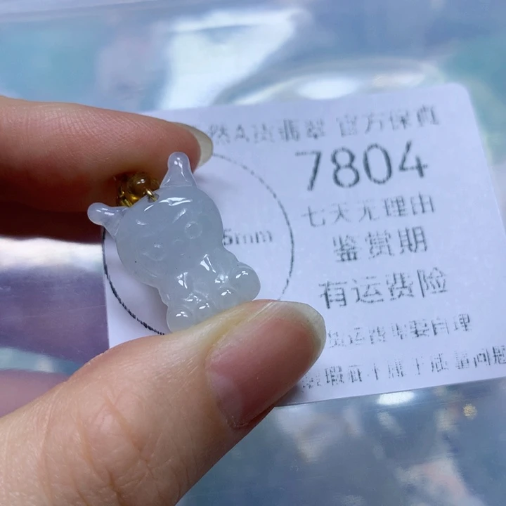 翡翠未镶嵌颈饰萧翡翠