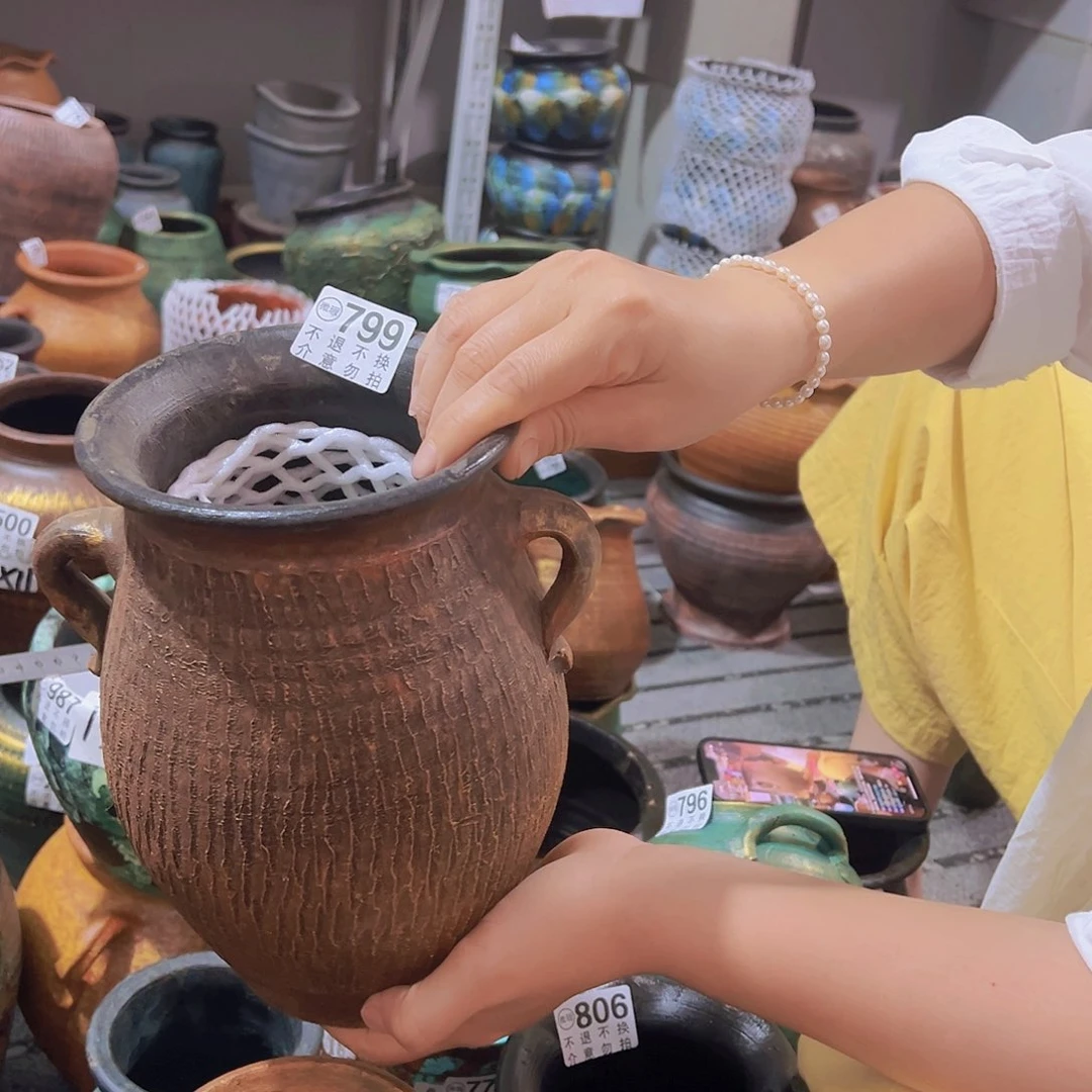 瑕疵799金色双耳有孔有孔发货