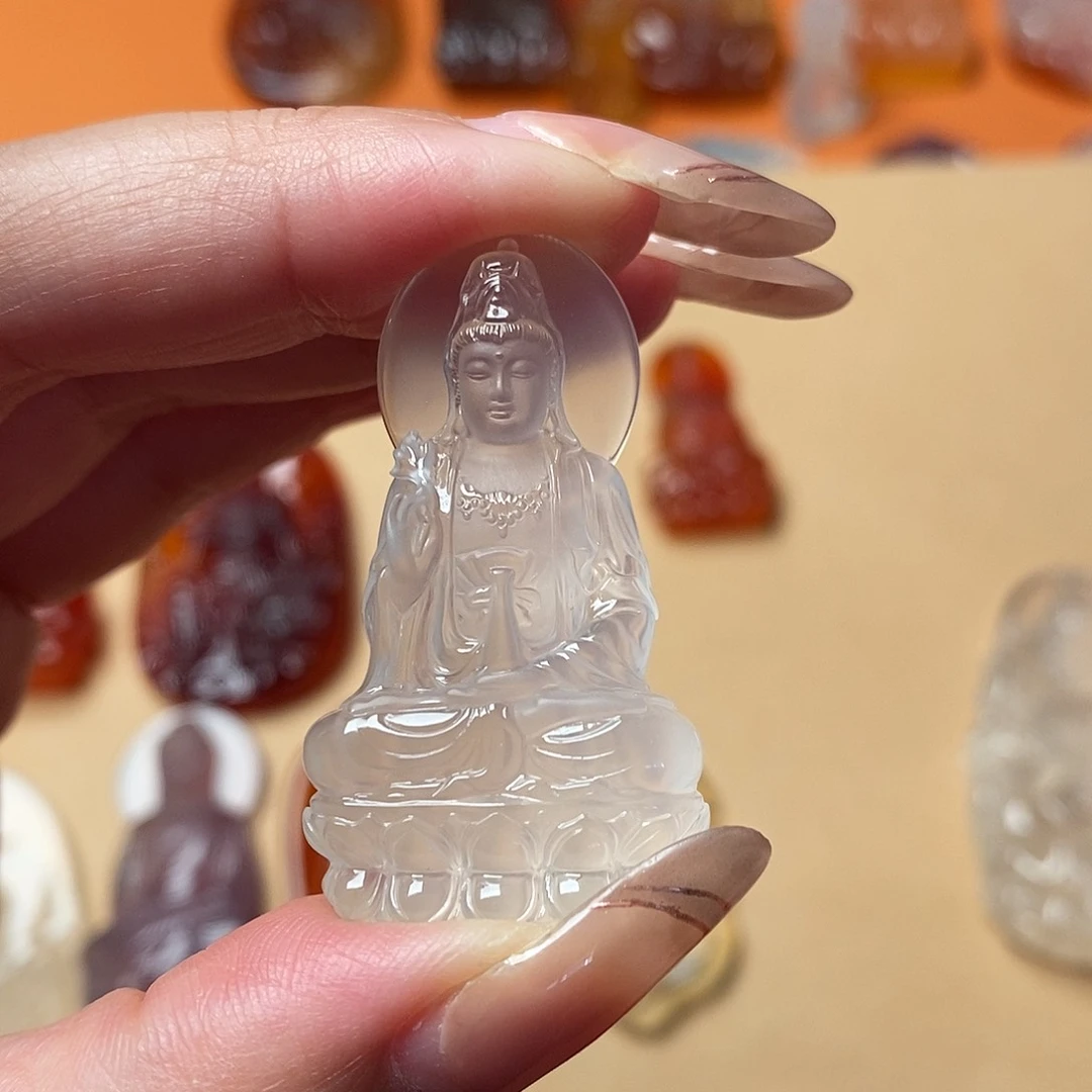 玛瑙/玉髓颈饰未镶嵌A***斗