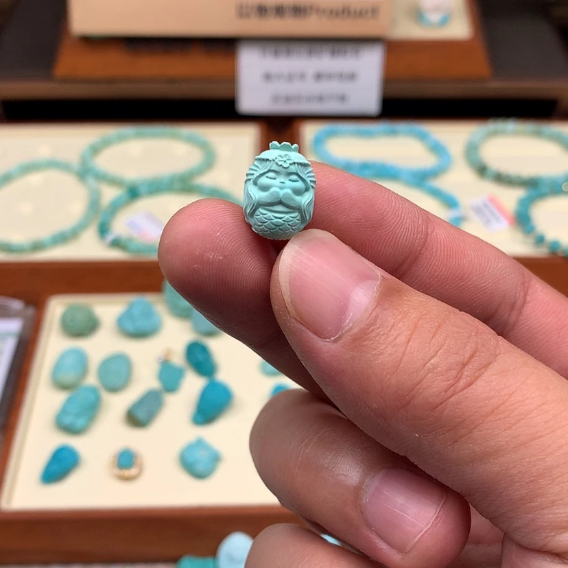 【闪购商品】绿松石未镶嵌颈饰19