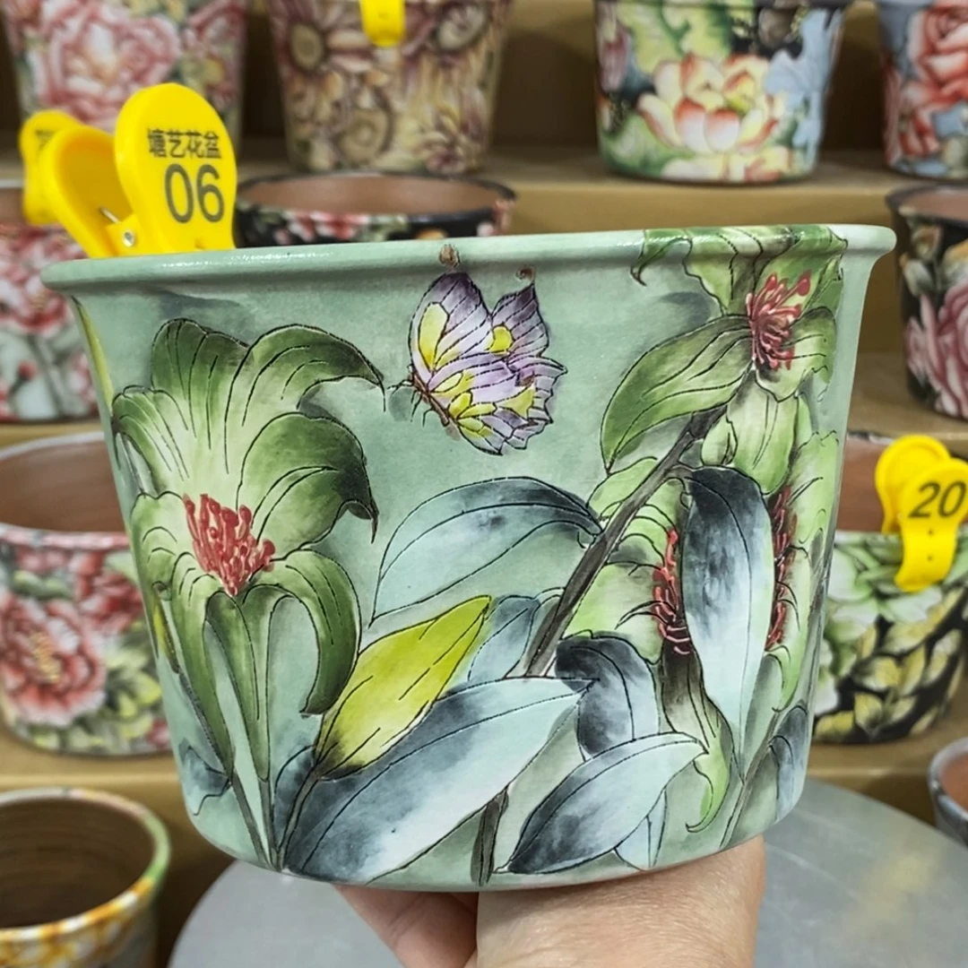 景德镇精品瑶晨美盆14/10.5