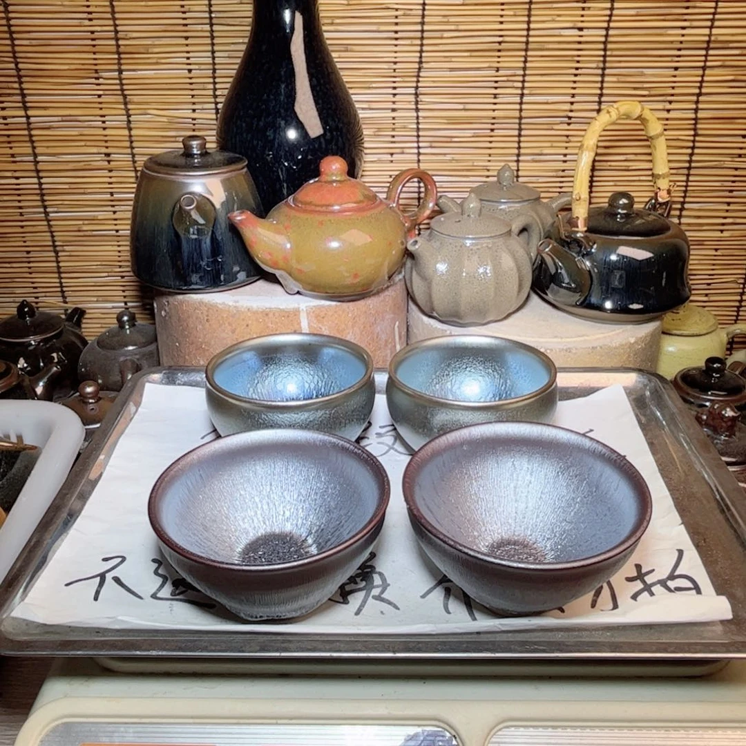 茶盏建窑建盏 微瑕作品