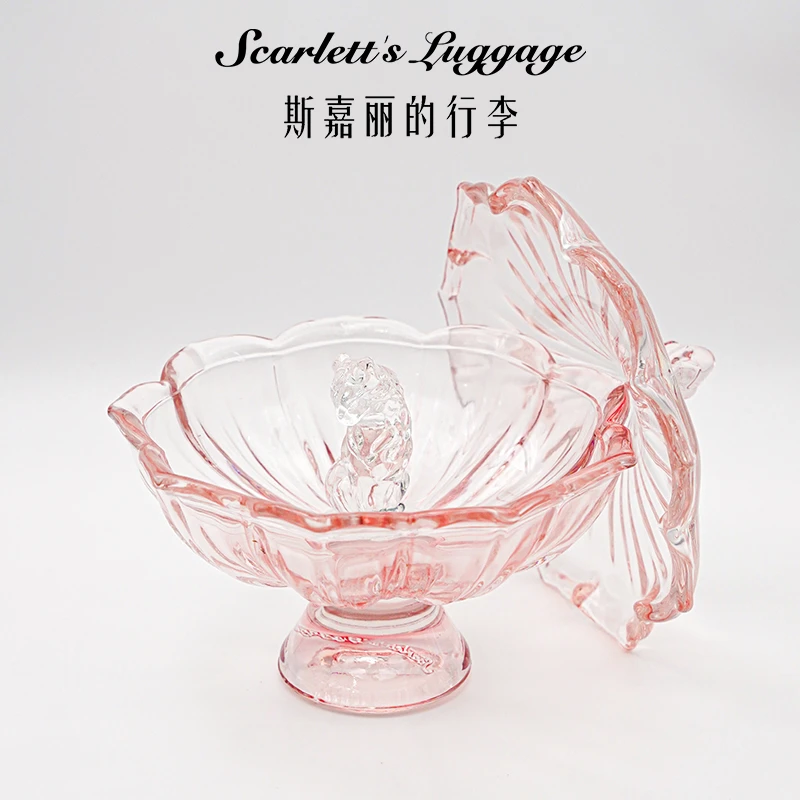 SJL0081九尾莲台-鸢狐(粉) 附赠约200g白水晶碎石