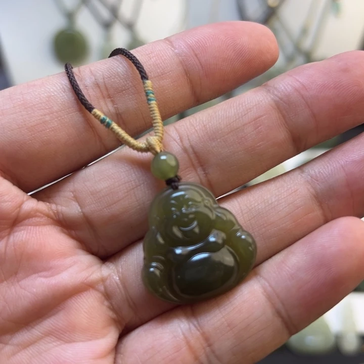 和田玉未镶嵌吊坠(不含链)666