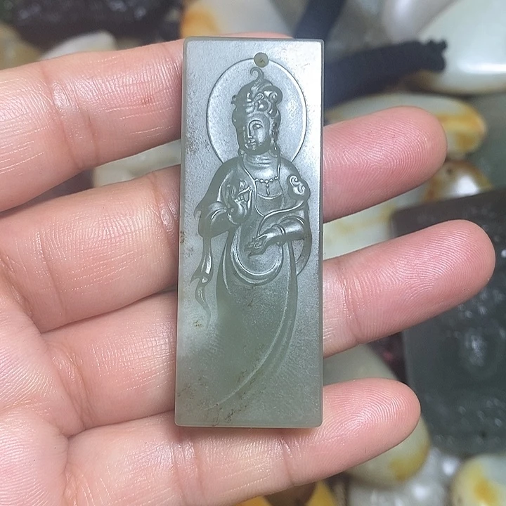 和田玉（糖玉）未镶嵌挂件