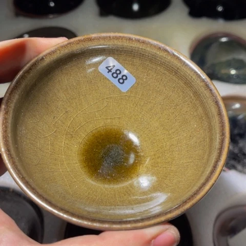 茶盏原矿原釉柴烧建盏