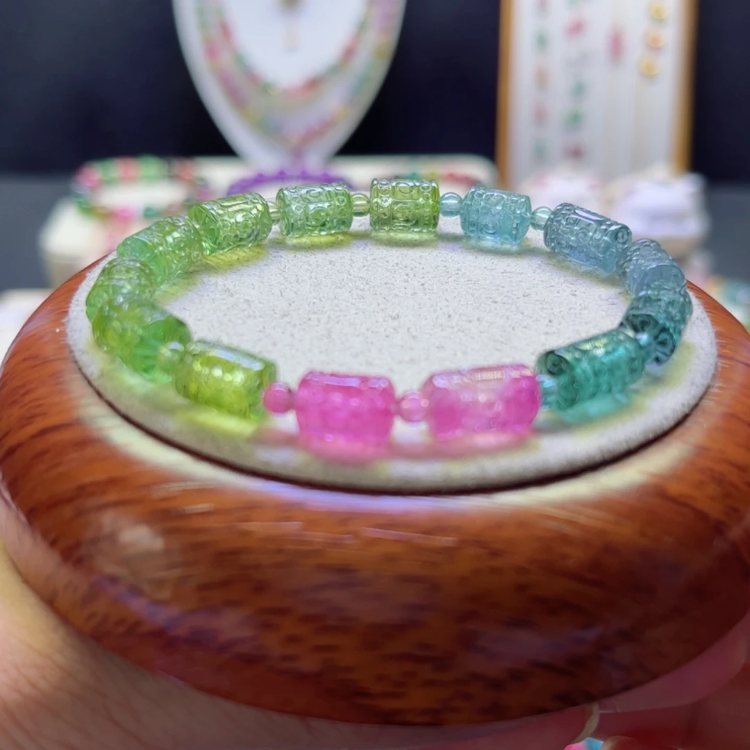 手链未镶嵌碧玺渐变回纹