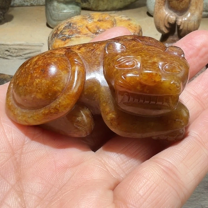 天***意和田玉未镶嵌挂件