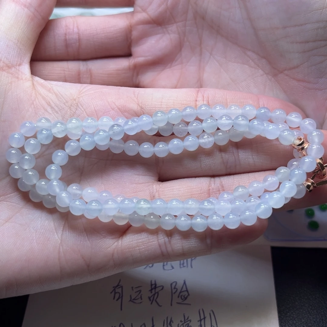 翡翠未镶嵌颈饰缅甸翡翠卡4.9