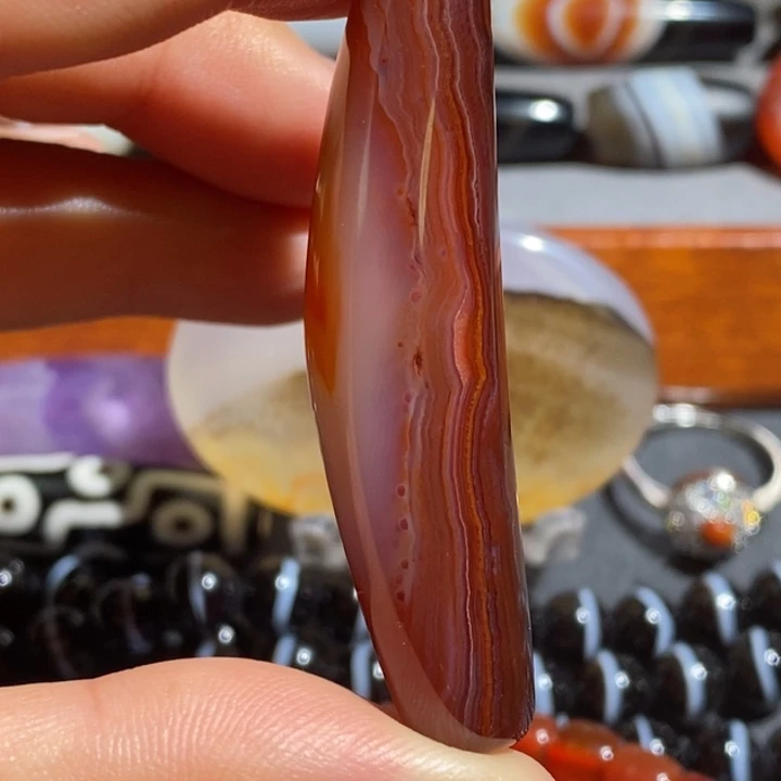 玛瑙/玉髓未镶嵌项链