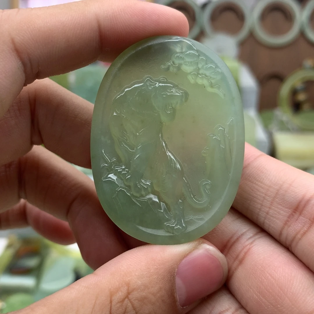 岫玉未镶嵌吊坠(不含链)