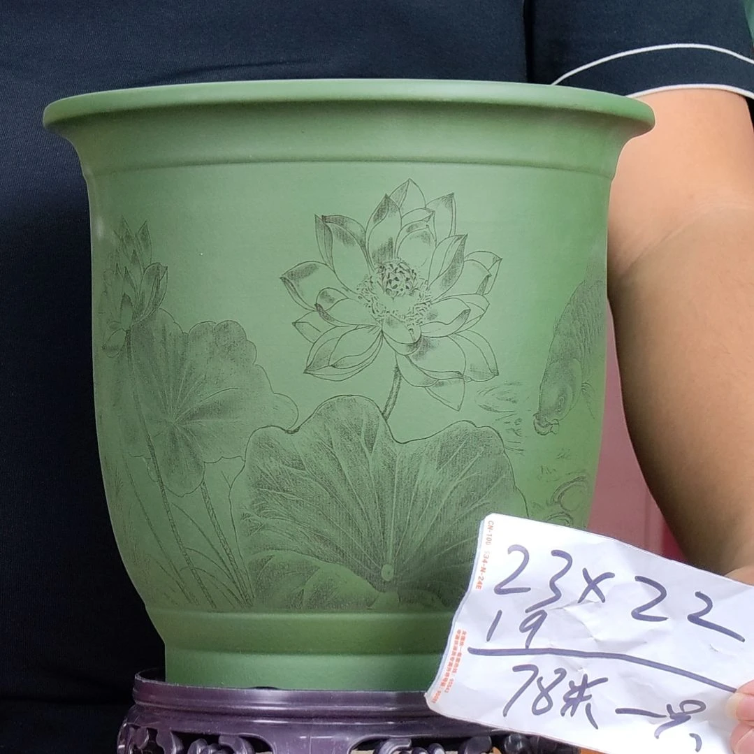 紫砂花盆紫砂花盆