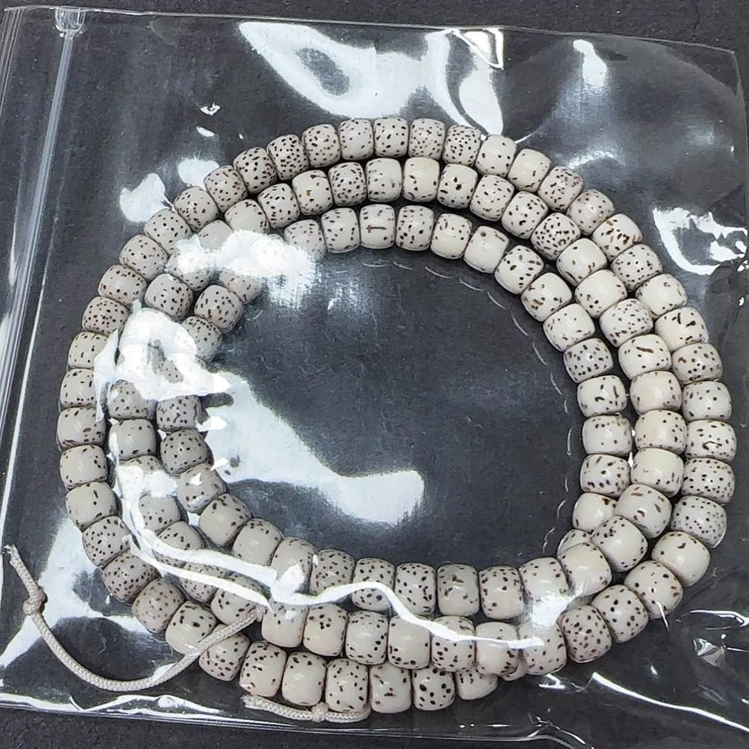 星月菩提吊坠T2773半留白脖挂7mm