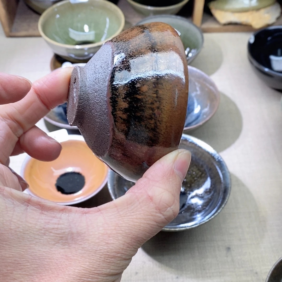 茶盏建盏主人杯漂亮065