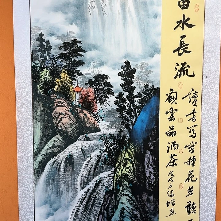 国画书法作品多次参加