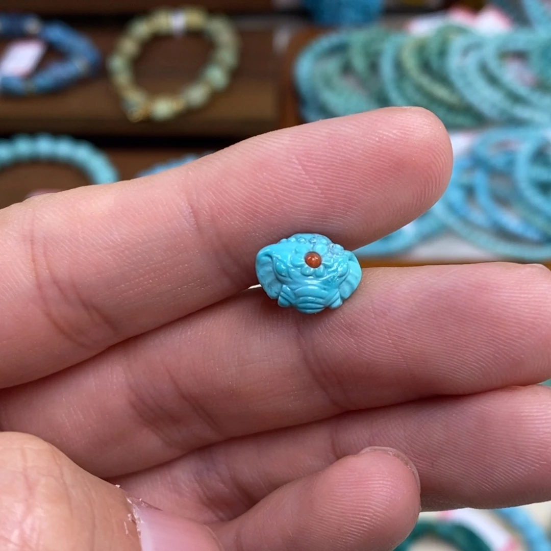 绿松石未镶嵌配饰